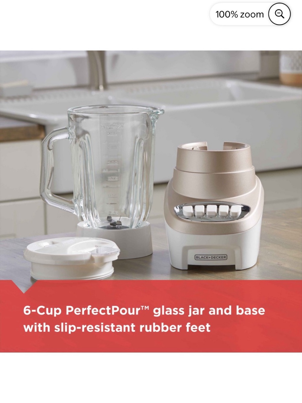Black and Decker Multi-Function Blender, RARE Champagne Color - Picture 14 of 16